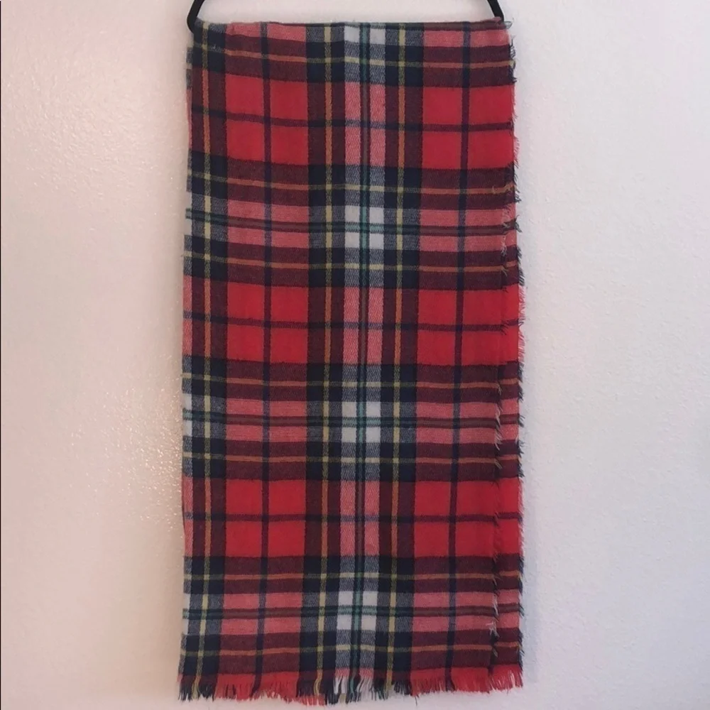 Long Rectangular Bright Blanket Scarf